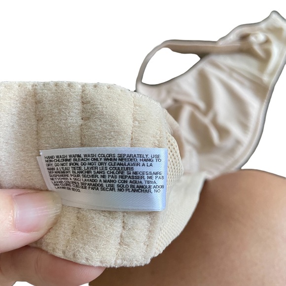 Wacoal Nude Simone Seamless Underwire Sports Bra - Size 40DD - Like new! - Picture 11 of 11